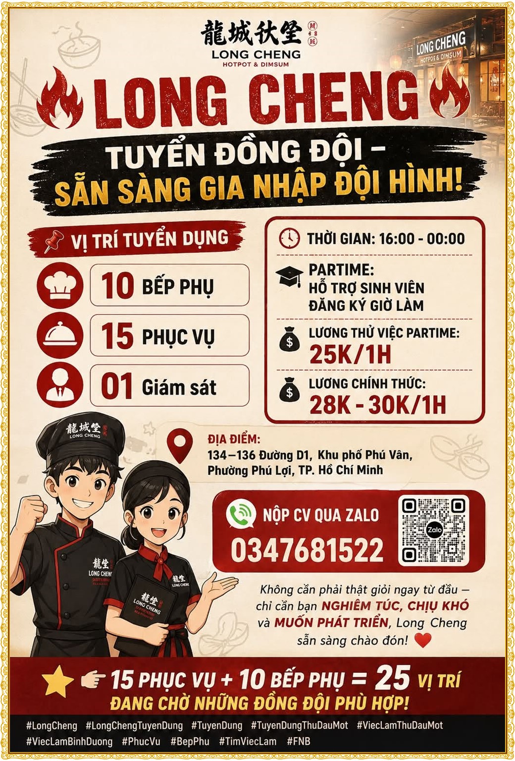 Tuyển dụng Việc làm tại KCN Đại Đăng Bình Dương lương cao cập nhật mới ngày 05 tháng 10 năm 2026