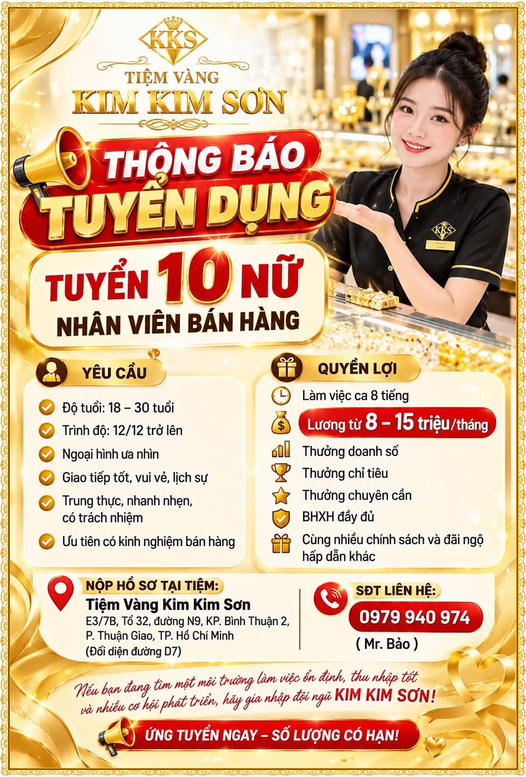 Tuyển dụng Việc làm tại KCN An Tây (Protrade) Bình Dương lương cao cập nhật mới ngày 06 tháng 10 năm 2026