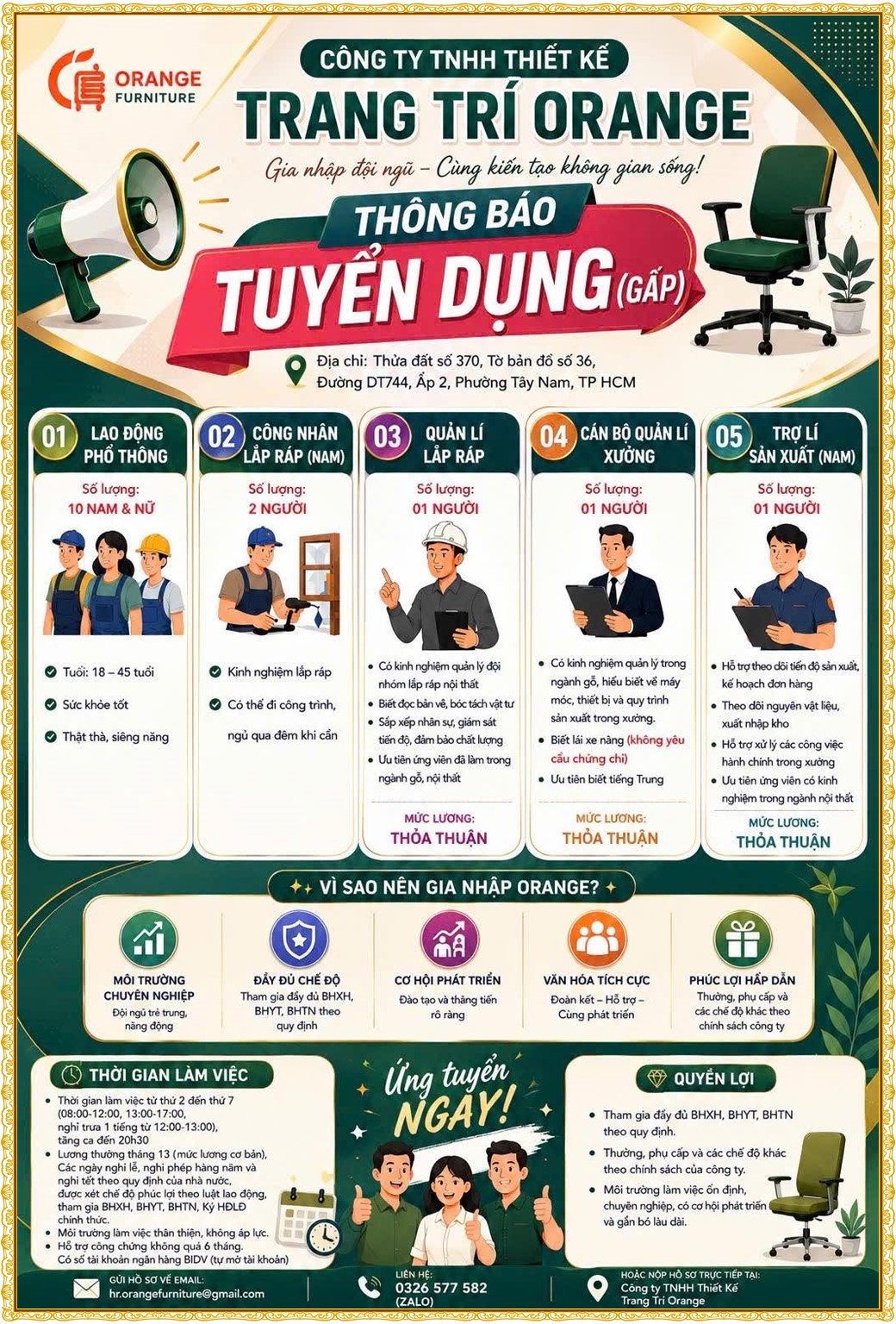 Tuyển dụng Việc làm tại KCN Mỹ Phước Bình Dương lương cao cập nhật mới ngày 07 tháng 08 năm 2026