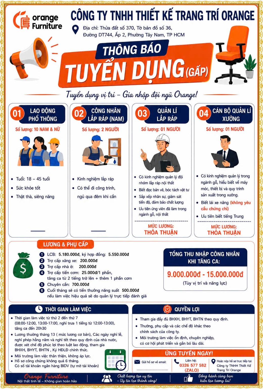 Tuyển dụng Việc làm tại KCN Mỹ Phước Bình Dương lương cao cập nhật mới ngày 30 tháng 07 năm 2026