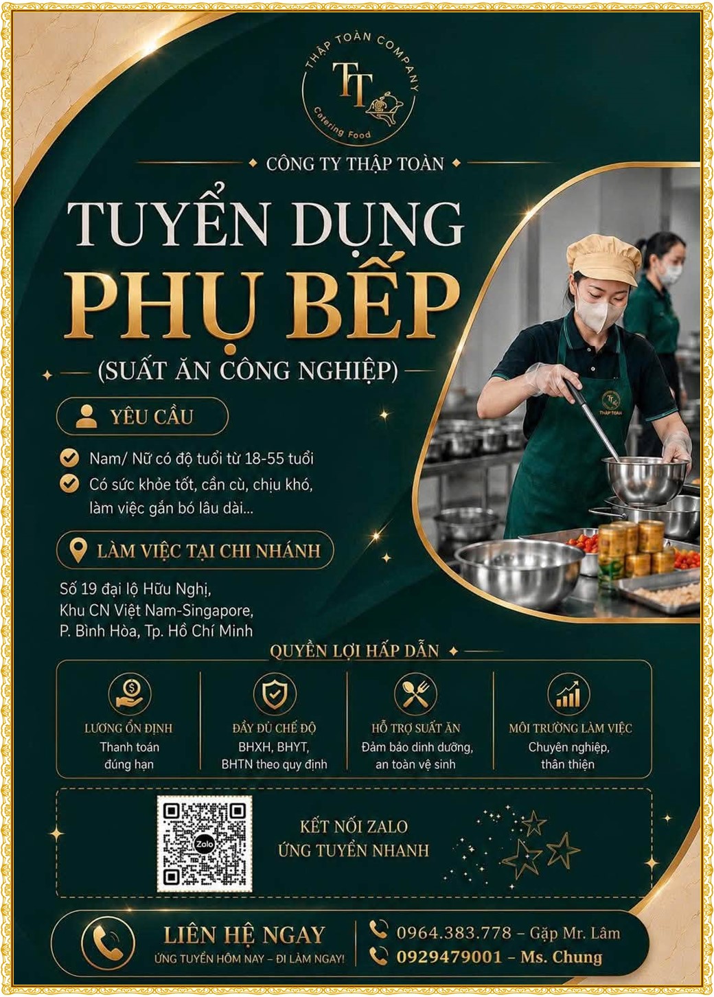 Tuyển dụng Việc làm tại KCN Việt Nam Singapore VSIP II Bình Dương lương cao cập nhật mới ngày 30 tháng 07 năm 2026